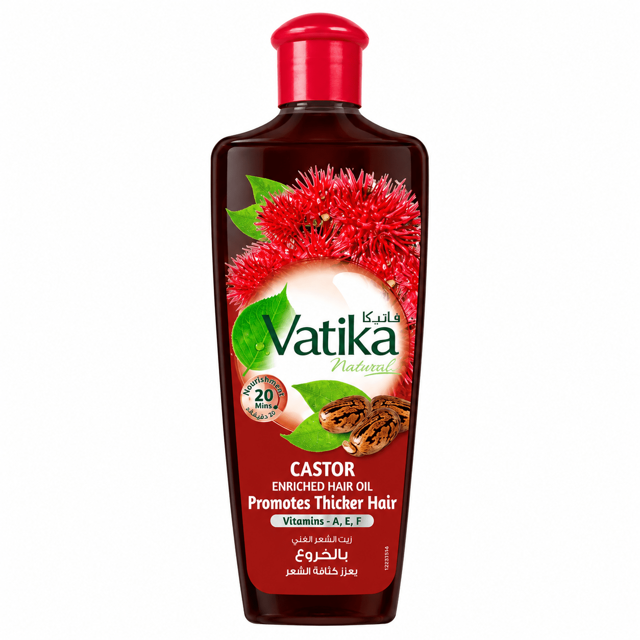 VATIKA HAIR OIL CASTOR 100 ML - Win Bachat