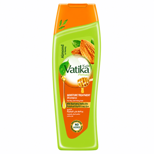 VATIKA SHAMPOO 185 ML ALMOND MOSITURE TREATMENT - Win Bachat