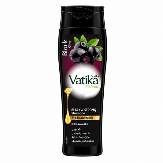 VATIKA SHAMPOO 185 ML BLACK OLIVE - Win Bachat