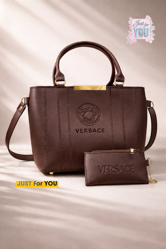 VERSACE 2 PC'S DOUBLE ZIPPER BAGS - HB007 - 7 - Win Bachat