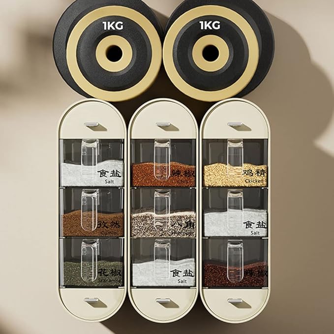 Wall Mounted Spice Rack - Win Bachat