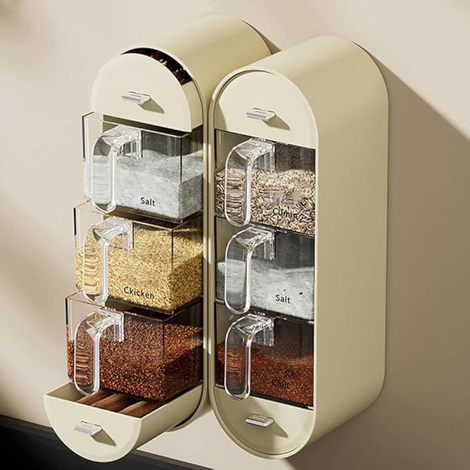 Wall Mounted Spice Rack - Win Bachat