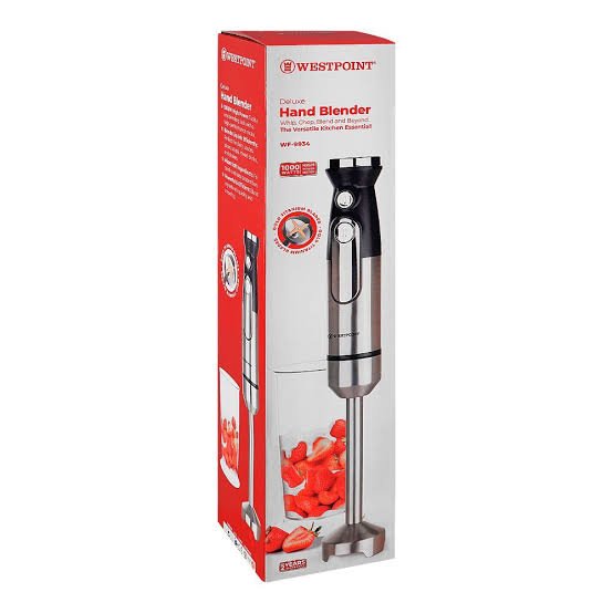 Westpoint 1000W Steel Hand Blender WF-9934 - Win Bachat