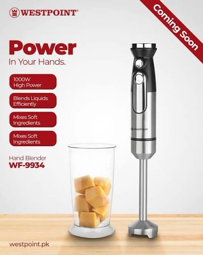 Westpoint 1000W Steel Hand Blender WF-9934 - Win Bachat
