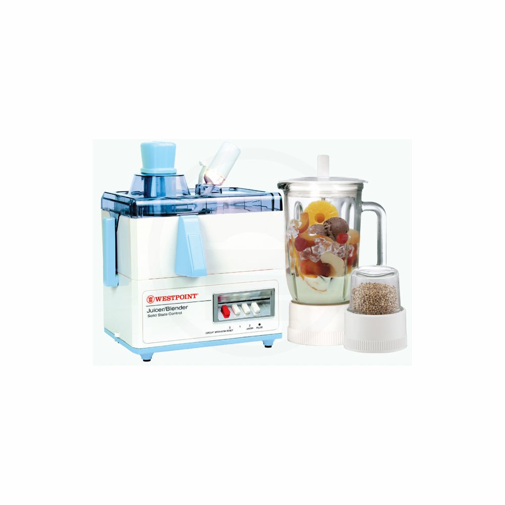 Westpoint 3-in-1 Juicer Blender Dry Mill WF-7201 - Win Bachat