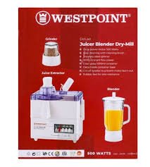 Westpoint 3-in-1 Juicer Blender Dry Mill WF-7501 - Win Bachat