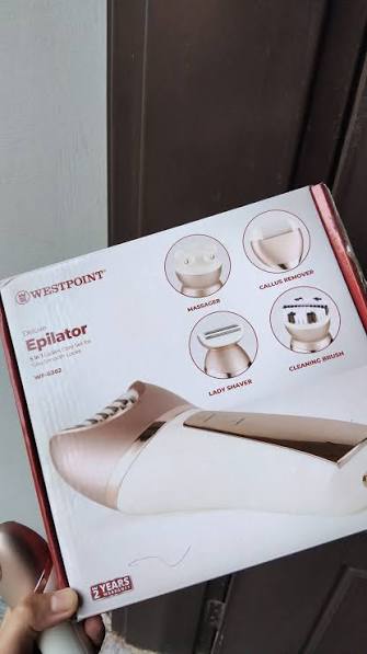 Westpoint 5-in-1 Deluxe Epilator WF-6362 - Win Bachat