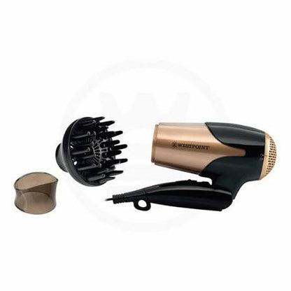 Westpoint Commercial Hair Dryer with Diffuser WF-6270 - Win Bachat