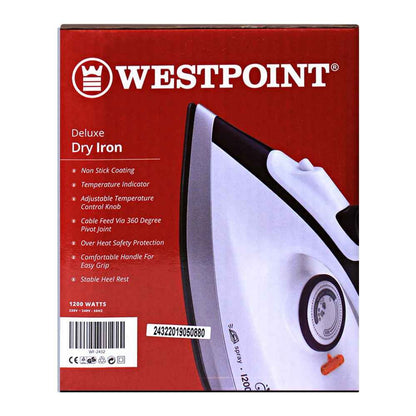 Westpoint Deluxe 1200W Dry Iron WF-2432 - Win Bachat