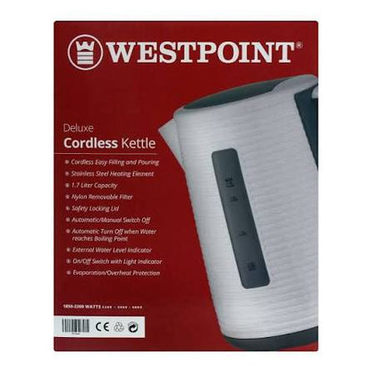 Westpoint Deluxe 1.7L Cordless Kettle WF-8269 - Win Bachat