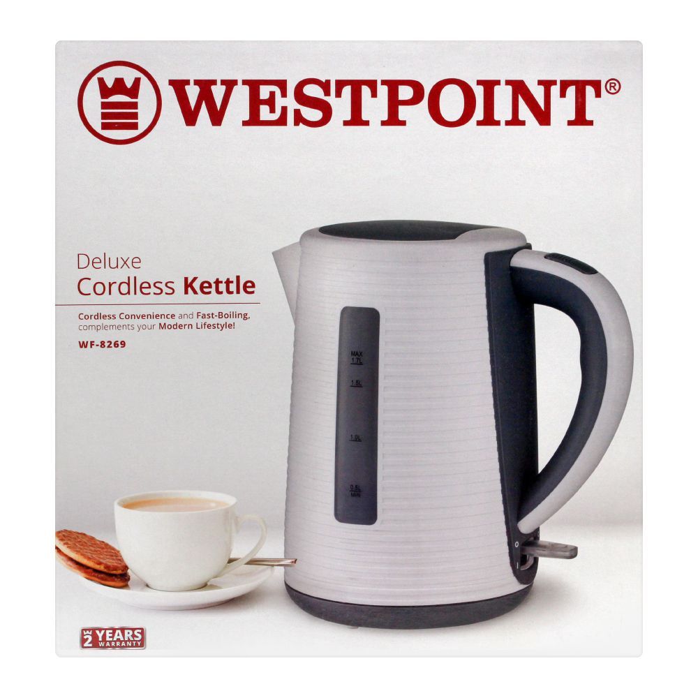 Westpoint Deluxe 1.7L Cordless Kettle WF-8269 - Win Bachat