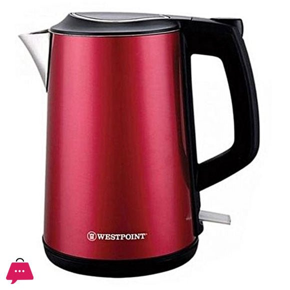 Westpoint Deluxe 1.7L Stainless Steel Cordless Kettle WF-6174 - Win Bachat
