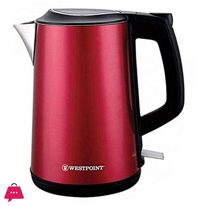Westpoint Deluxe 1.7L Stainless Steel Cordless Kettle WF-6174 - Win Bachat