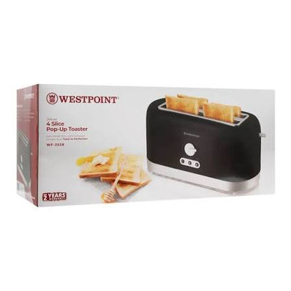 Westpoint Deluxe 4-Slice Pop-Up Toaster WF-2528 - Win Bachat