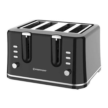 Westpoint Deluxe 4-Slice Pop-Up Toaster with Dual Control WF-2563 - Win Bachat