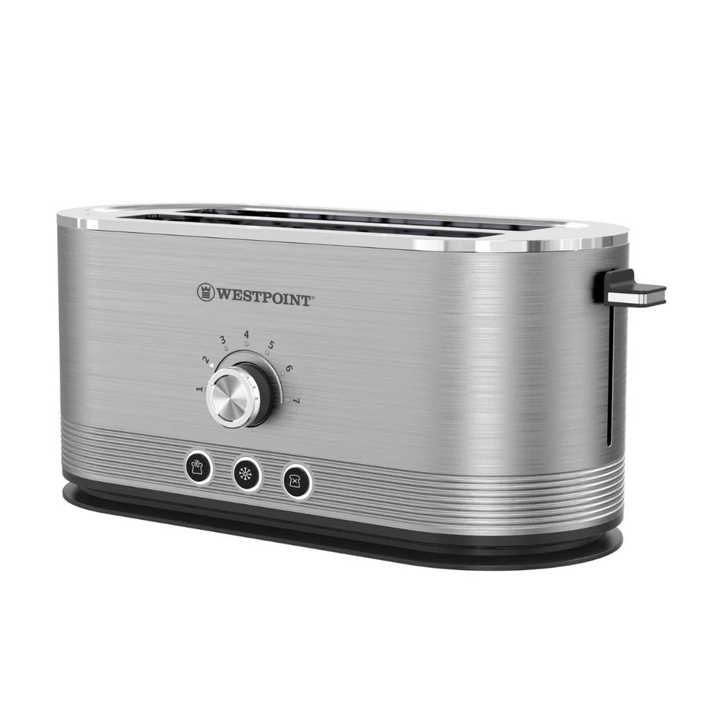 Westpoint Deluxe 4-Slice Steel Body Pop-Up Toaster WF-2564 - Win Bachat