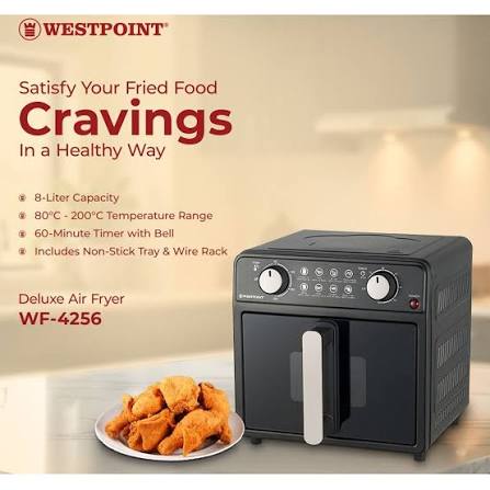 Westpoint Deluxe Air Fryer 8L WF-4256 - Win Bachat