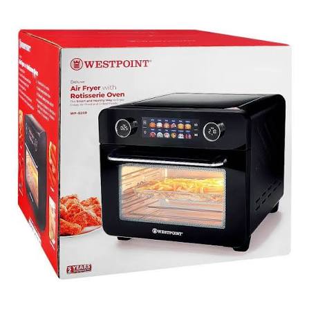 Westpoint Deluxe Air Fryer Rotisserie Oven WF-5259 - Win Bachat
