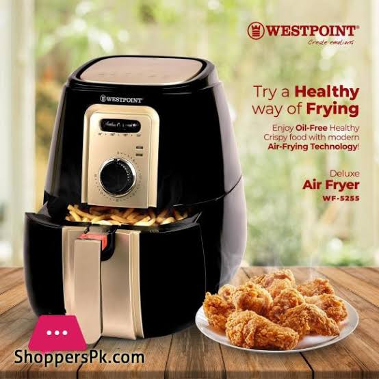 Westpoint Deluxe Air Fryer WF-5255 - Win Bachat