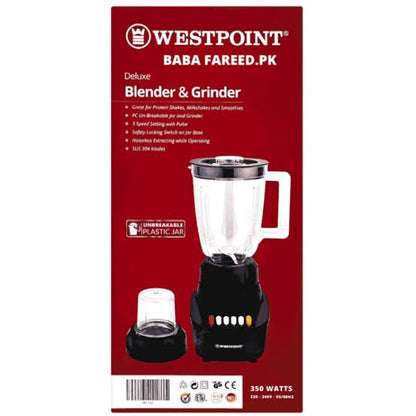 Westpoint Deluxe Blender & Grinder 2 in 1 WF-332 - Win Bachat