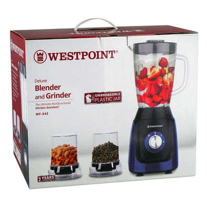 Westpoint Deluxe Blender & Grinder 3 in 1 WF-342 - Win Bachat