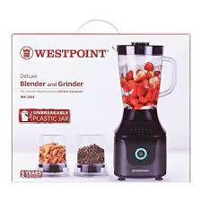 Westpoint Deluxe Blender & Grinder 3 in 1 WF-343 - Win Bachat