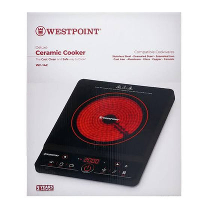 Westpoint Deluxe Ceramic Cooker WF-142 - Win Bachat