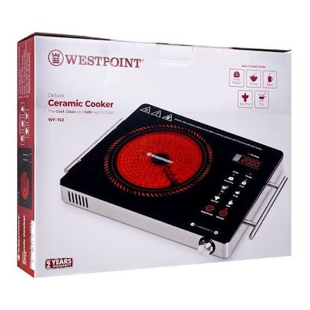 Westpoint Deluxe Ceramic Cooker WF-152 - Win Bachat