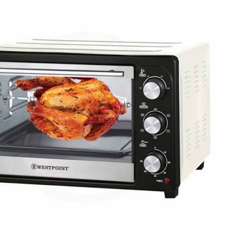 Westpoint Deluxe Convection Rotisserie Oven with Kebab Grill WF-2610 - Win Bachat