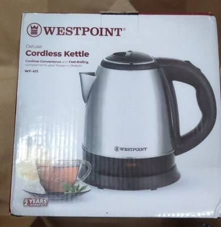 Westpoint Deluxe Cordless Electric Kettle WF-411 - Win Bachat