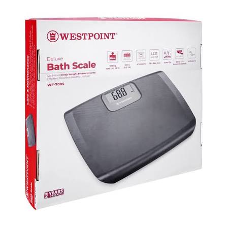 Westpoint Deluxe Digital Bath Scale WF-7005 - Win Bachat