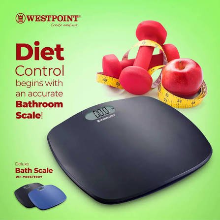 Westpoint Deluxe Digital Bath Scale WF-7006 - Win Bachat