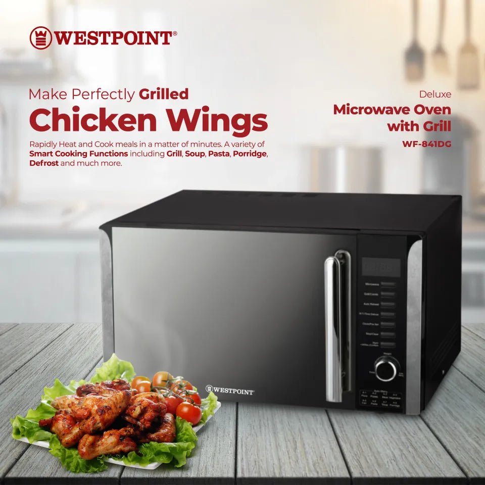 Westpoint Deluxe Digital Microwave Oven with Grill WF-841DG - Win Bachat