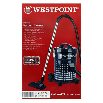 Westpoint Deluxe Drum Vacuum Cleaner with Blower WF-104 - Win Bachat
