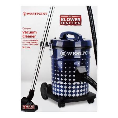Westpoint Deluxe Drum Vacuum Cleaner with Blower WF-104 - Win Bachat