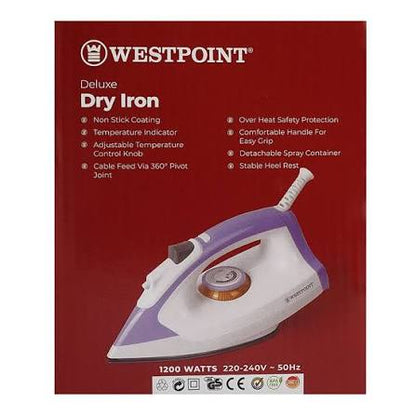 Westpoint Deluxe Dry Iron WF-2451 - Win Bachat