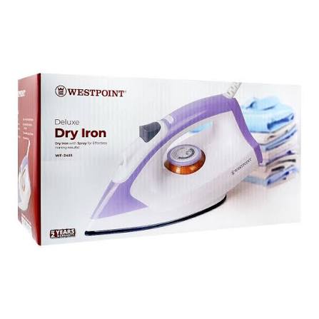 Westpoint Deluxe Dry Iron WF-2451 - Win Bachat