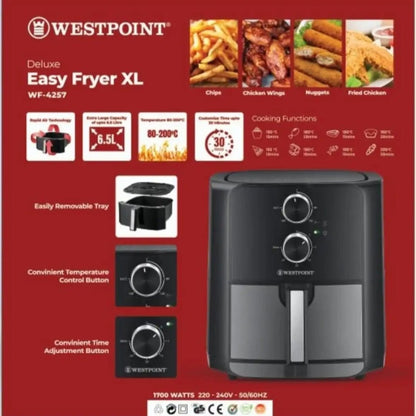 Westpoint Deluxe Easy Fryer XL WF-4257 - Win Bachat
