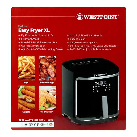 Westpoint Deluxe Easy Fryer XL WF-5257 - Win Bachat
