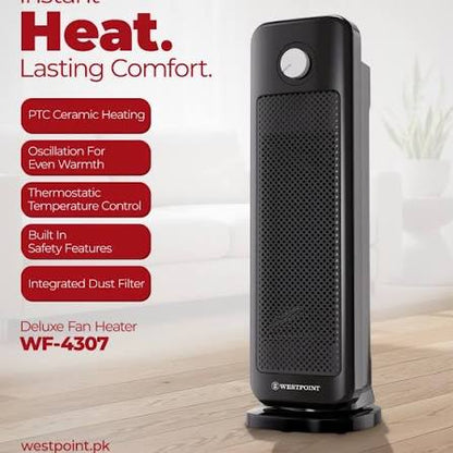 Westpoint Deluxe Fan Heater WF-4307 - Win Bachat