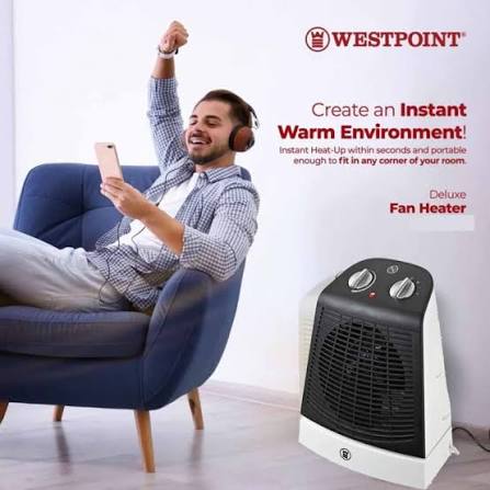 Westpoint Deluxe Fan Heater WF-5147 - Win Bachat
