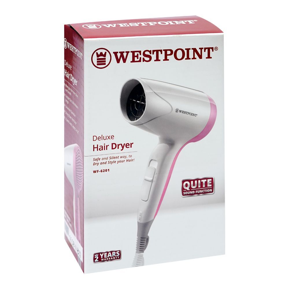 Westpoint Deluxe Hair Dryer 1000W WF-6201 - Win Bachat