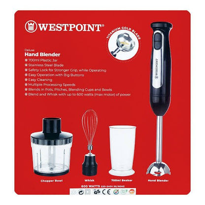 Westpoint Deluxe Hand Blender 3 in 1 WF-9216 - Win Bachat