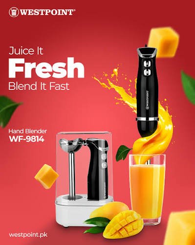Westpoint Deluxe Hand Blender WF-9814 - Win Bachat