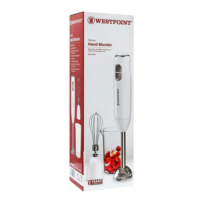 Westpoint Deluxe Hand Blender with Egg Beater WF-9215 - Win Bachat