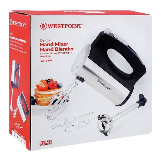 Westpoint Deluxe Hand Mixer Hand Blender WF-9802 - Win Bachat