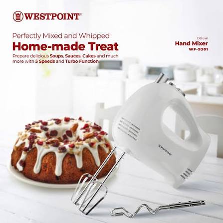 Westpoint Deluxe Hand Mixer WF-9301 - Win Bachat