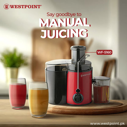 Westpoint Deluxe Juicer WF-5160 - Win Bachat