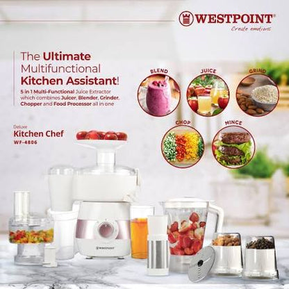 Westpoint Deluxe Kitchen Chef 5 in 1 WF-4806 - Win Bachat