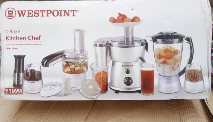 Westpoint Deluxe Kitchen Chef Food Processor WF-2804 - Win Bachat